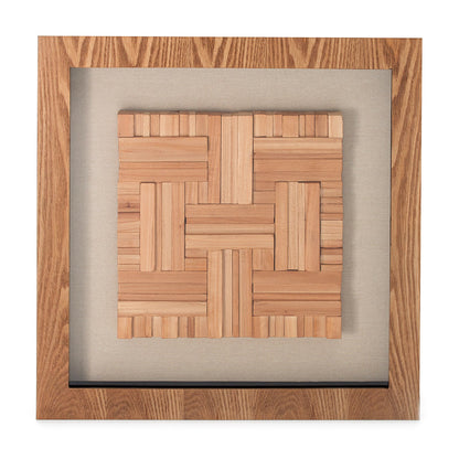 Oakland Holzkunst Quadrat 60x60 I WON200